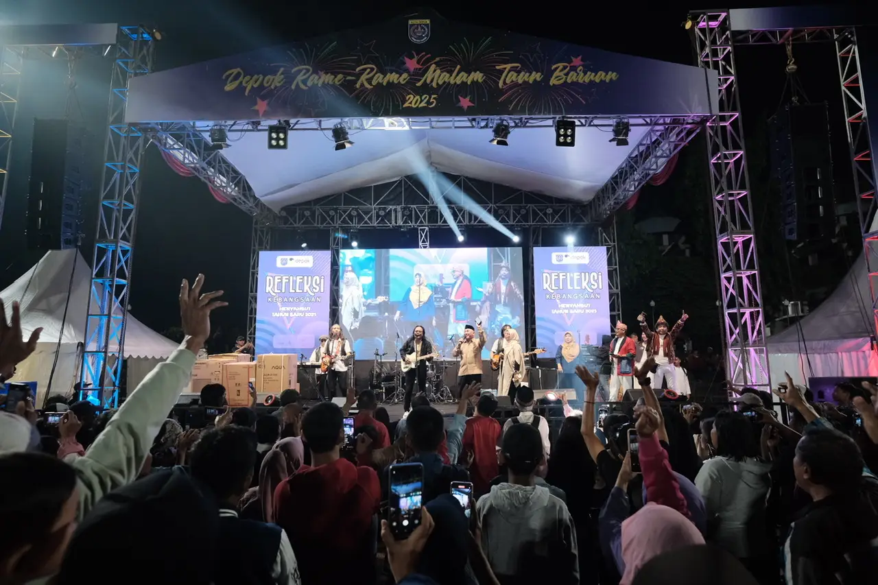 Musisi dan Seniman Ramaikan Acara Refleksi Kebangsaan  Sambut Tahun Baru 2025 di DOS