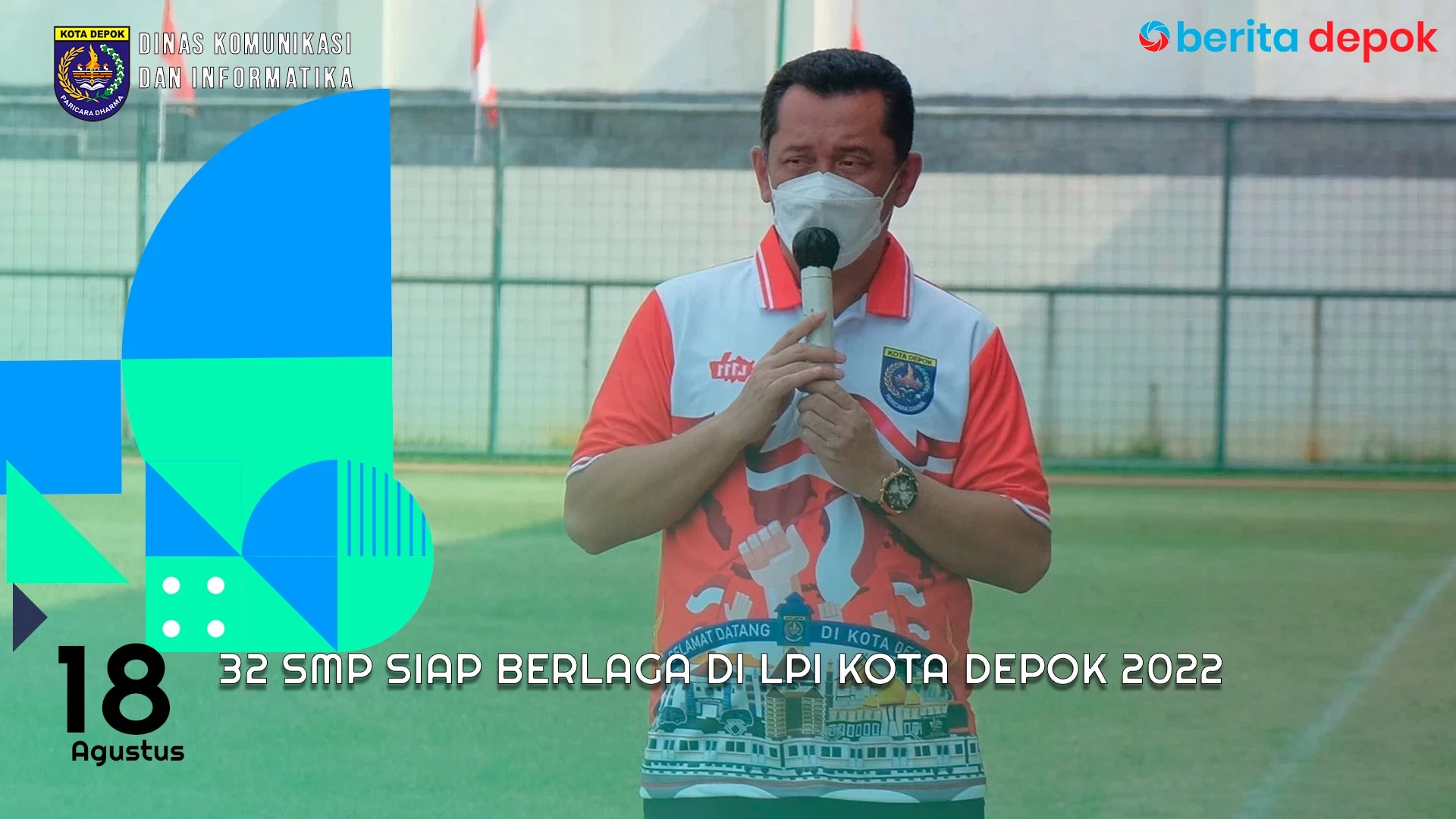 Video: 32 SMP Berlaga di LPI Kota Depok 2022