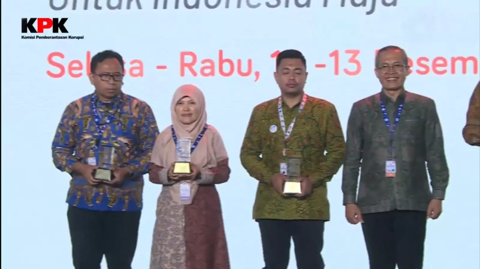 Komitmen Berantas Gratifikasi, ASN Depok Dapat Penghargaan dari KPK