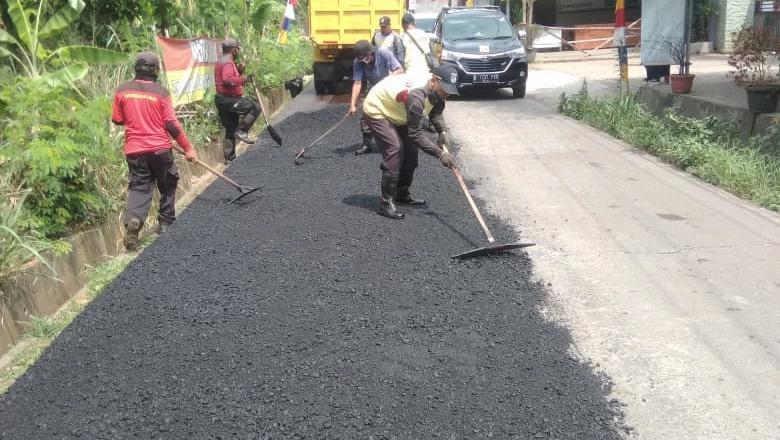 DPUPR Depok Lakukan Pemeliharaan Jalan di 30 Titik