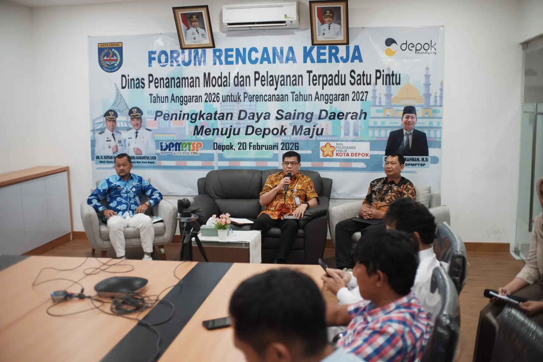 Sosialisasikan Perencanaan Tahun 2027, DPMPTSP Kota Depok Gelar Forum Renja