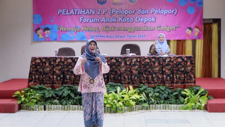 Pelatihan Pelopor dan Pelapor Forum Anak Kota Depok