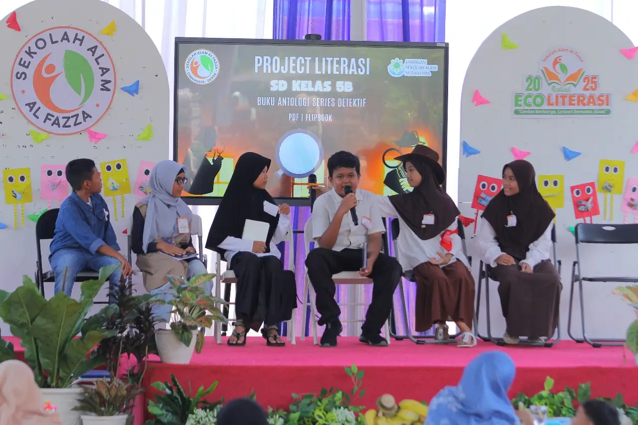 Festival Eco Literasi Sekolah Alam Al Fazza, Dorong Kolaborasi Literasi Berkelanjutan
