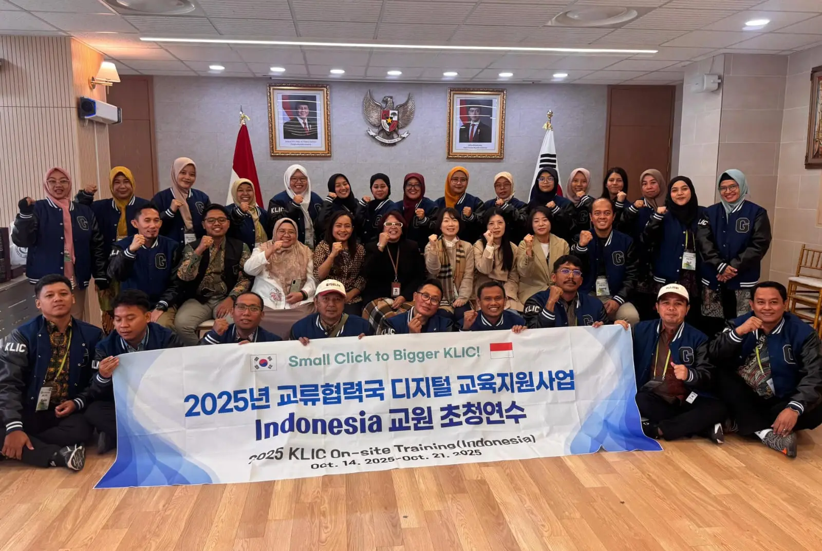 Hebat! Guru SMPN 34 Depok Ikuti Pelatihan KLIC di Korea Selatan