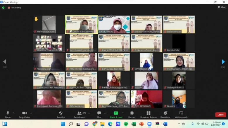 Dinkes Monitoring Evaluasi Pelayanan Kesehatan Reproduksi Calon Pengantin