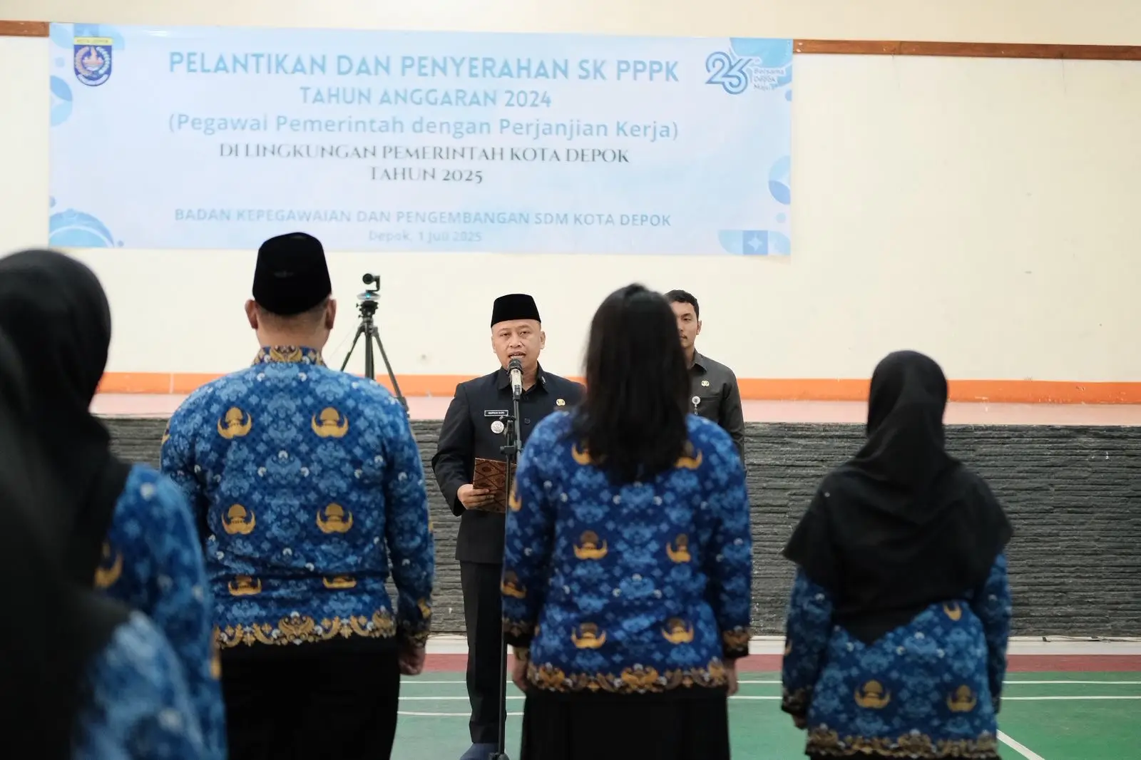 Raut Wajah Bahagia, 360 PPPK Terima SK Pengangkatan dari Wali Kota Depok
