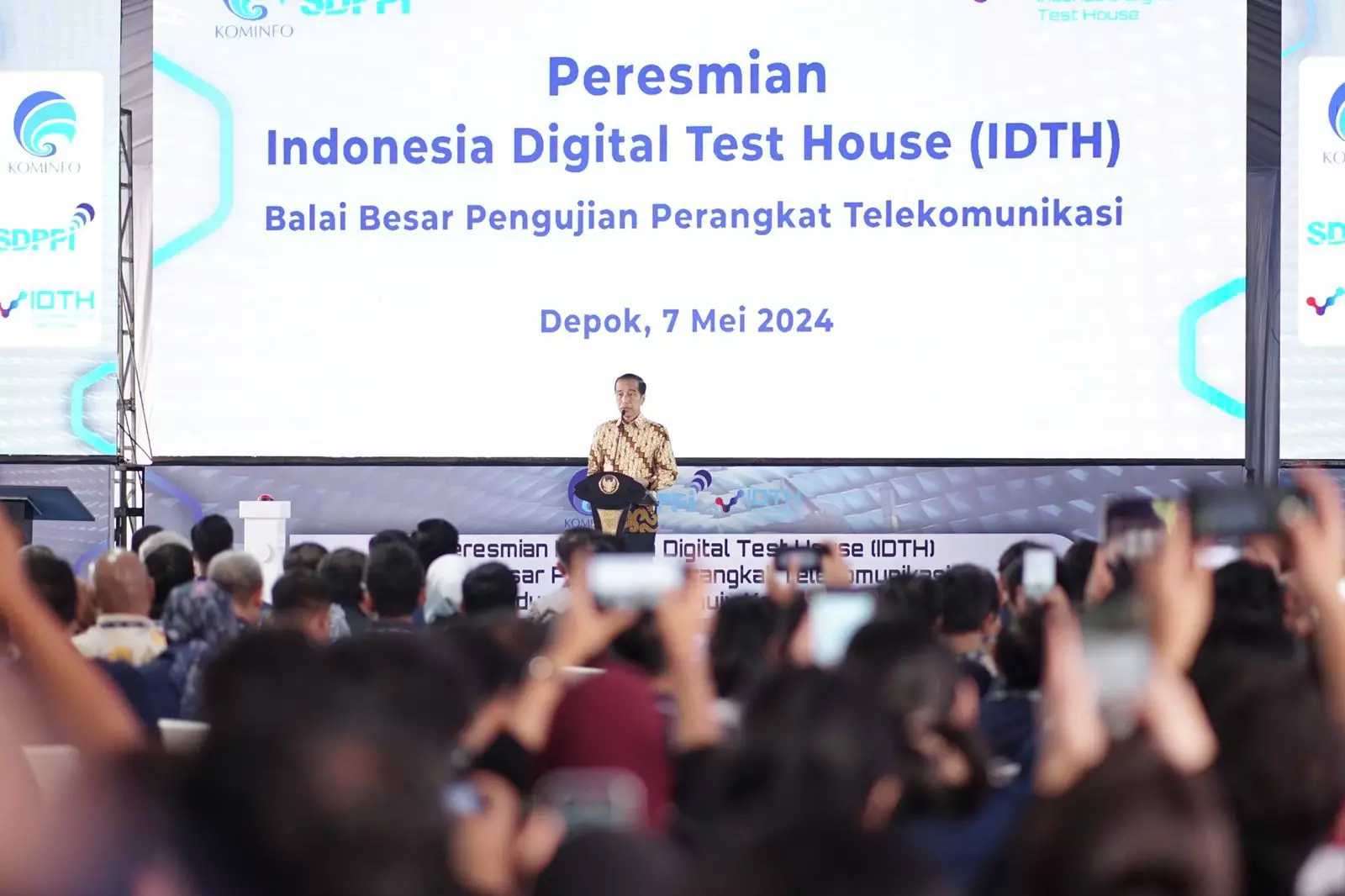 Presiden Jokowi Harap IDTH Mampu Dorong Penguatan Industri Teknologi Lokal