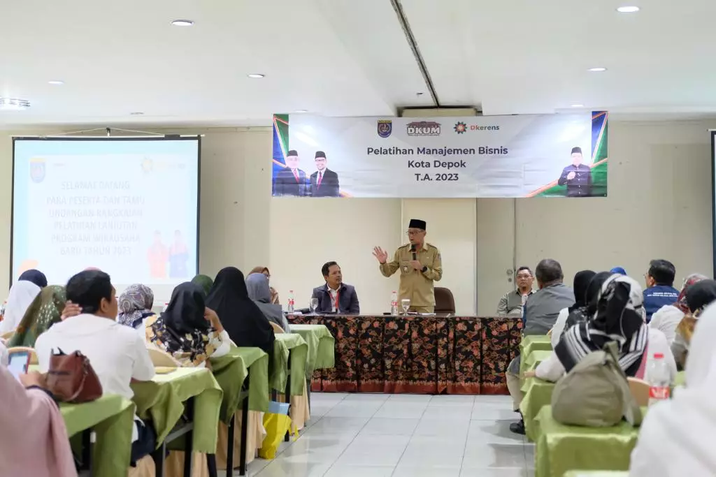 Buka Pelatihan Lanjut WUB, Bang Imam Ingin UMKM Depok Naik Kelas