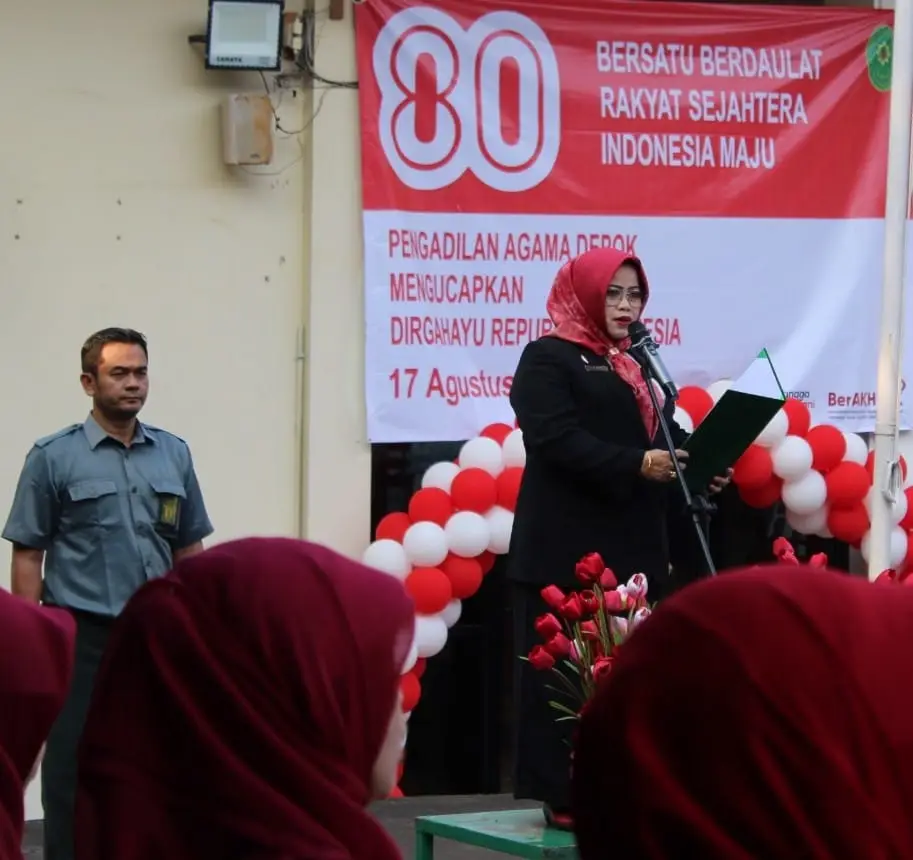 Kepercayaan Publik dan Kemerdekaan: Pandangan Ketua Pengadilan Agama Depok di HUT ke-80 RI