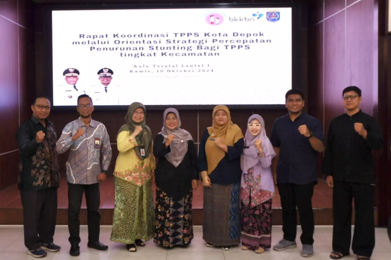 Bahas Strategi Percepatan Penurunan Stunting, Pemkot Depok Gelar Rakor TPPS II