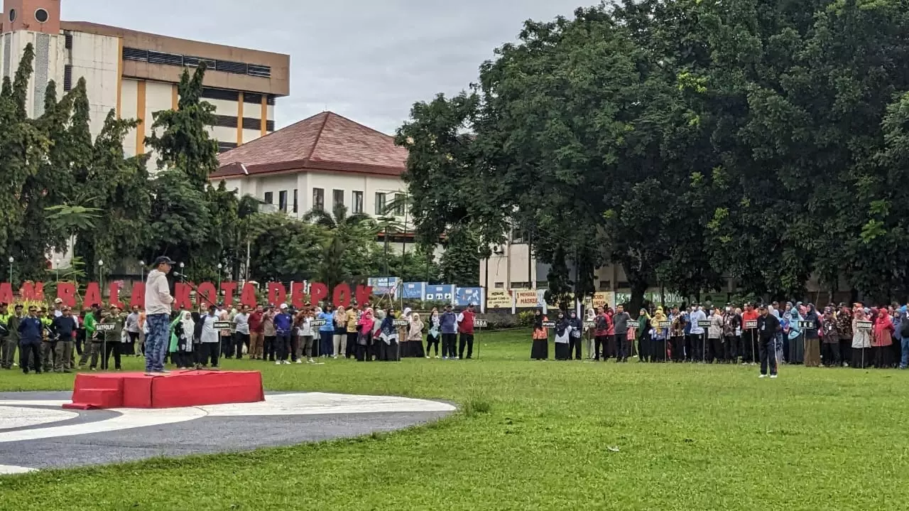 Pimpin Apel Jumat Pagi, Kepala Bappeda Sampaikan Agenda Perencanaan 2025