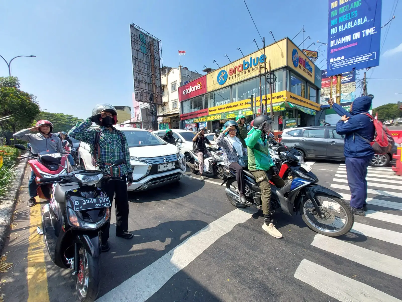 Detik-detik Proklamasi Kemerdekaan Indonesia di Jalan Margonda Raya -Juanda