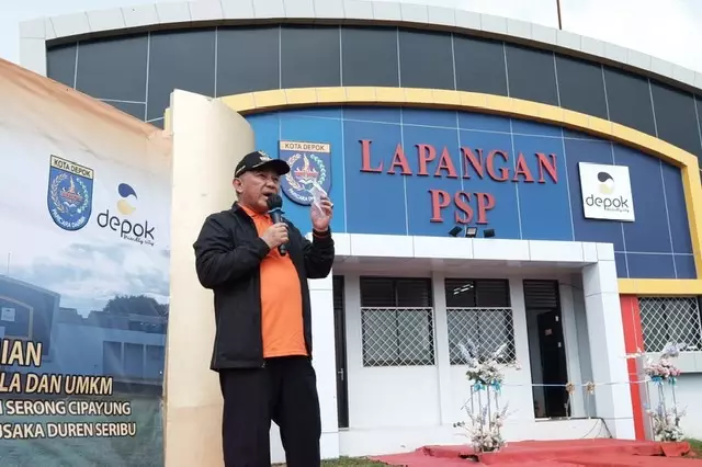 Wali Kota Depok Resmikan Empat Lapangan Olahraga dan Fasilitas UMKM