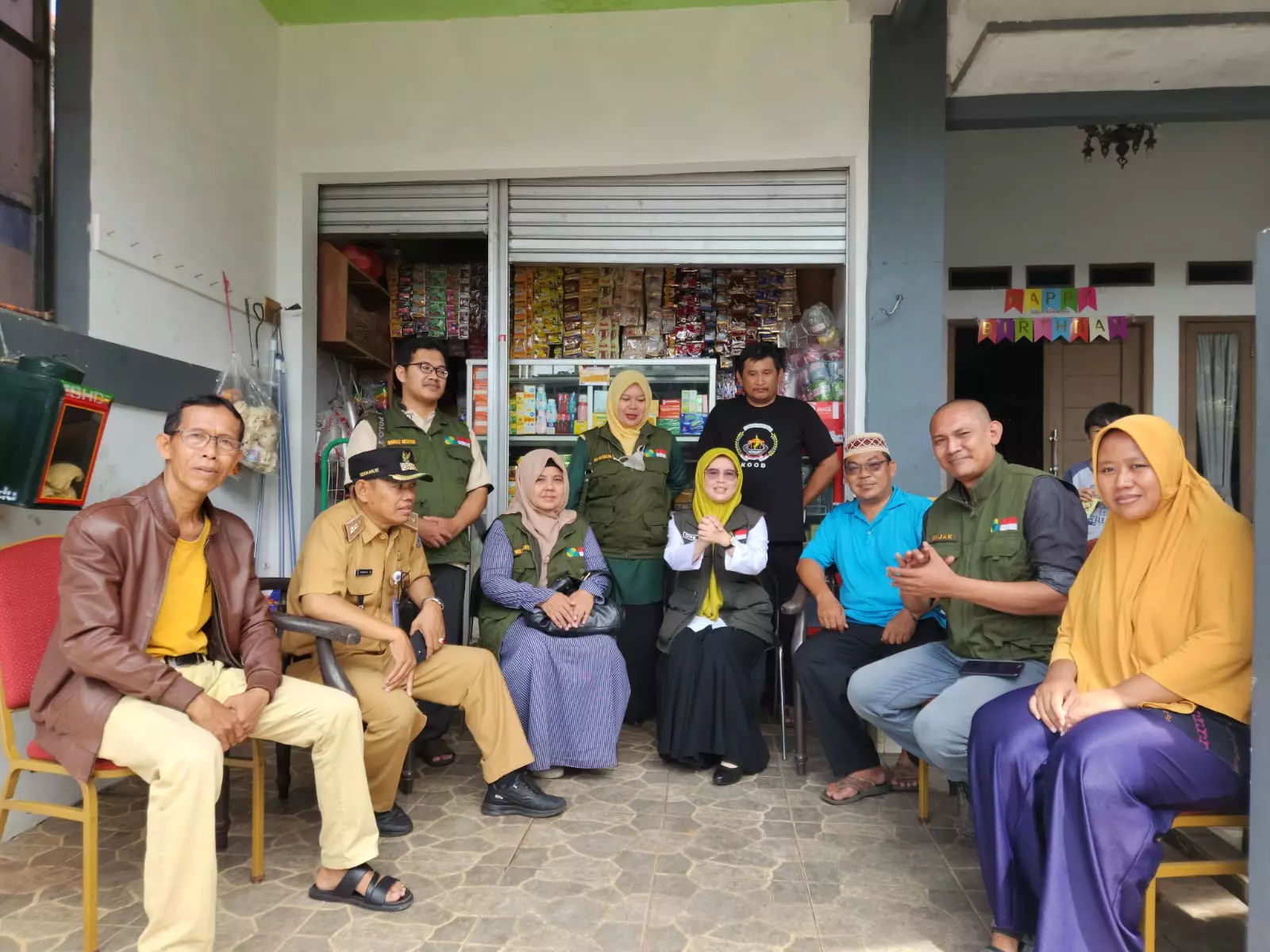 Ketua Jabar Bergerak Depok Monitor Lokasi Kegiatan Bubos Bertasbih di Panmas