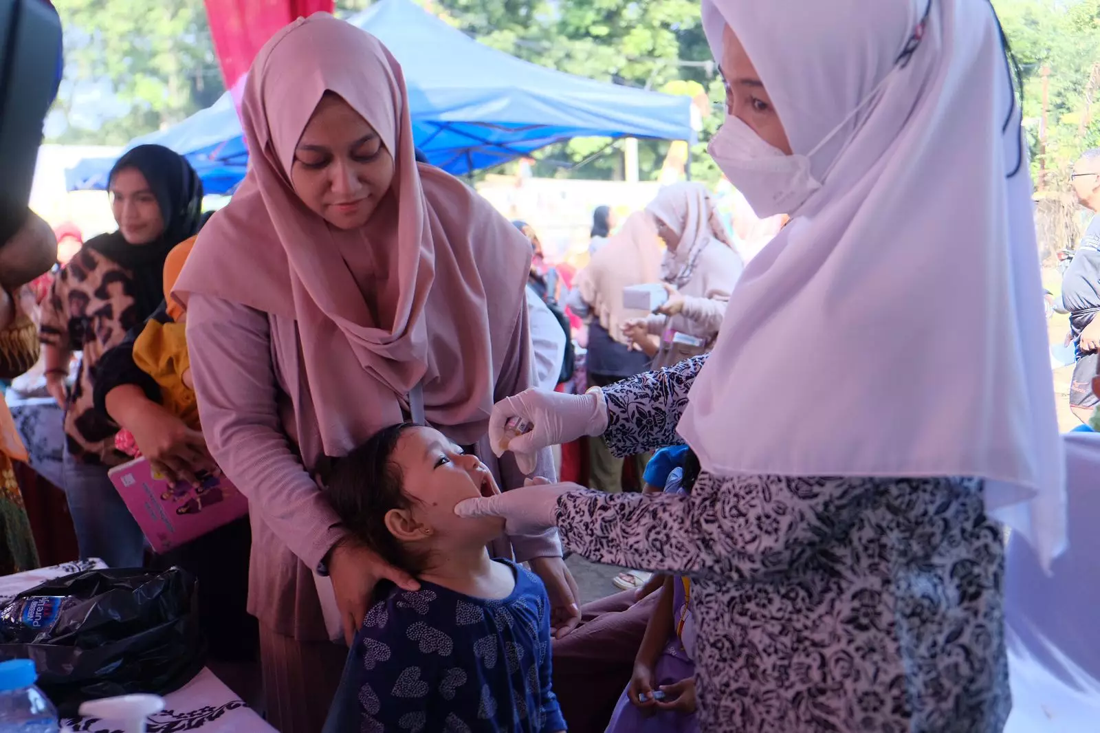 Warga Panmas Antusias Ikuti Sub PIN Polio Putaran Kedua