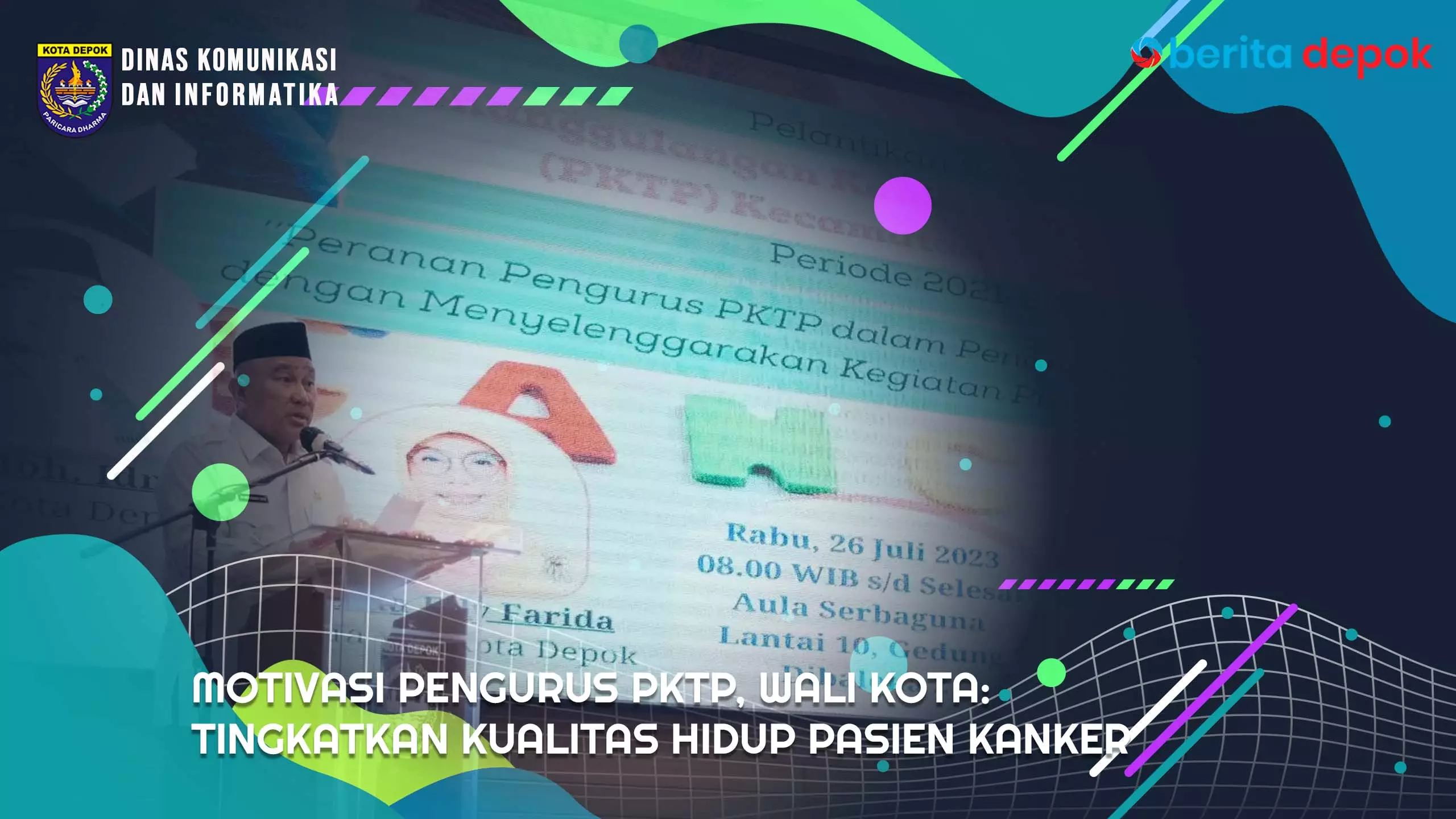 Video: Motivasi Pengurus PKTP, Wali Kota: Tingkatkan Kualitas Hidup Pasien Kanker
