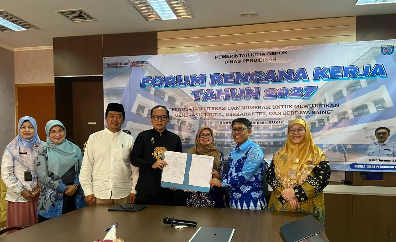 Disdik Depok Siapkan Program Unggulan 2027, Pastikan Sarpras Pendidikan Merata
