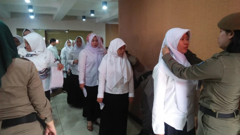  Perketat Keamanan, Ujian CPNS Depok Lakukan Body Checking 