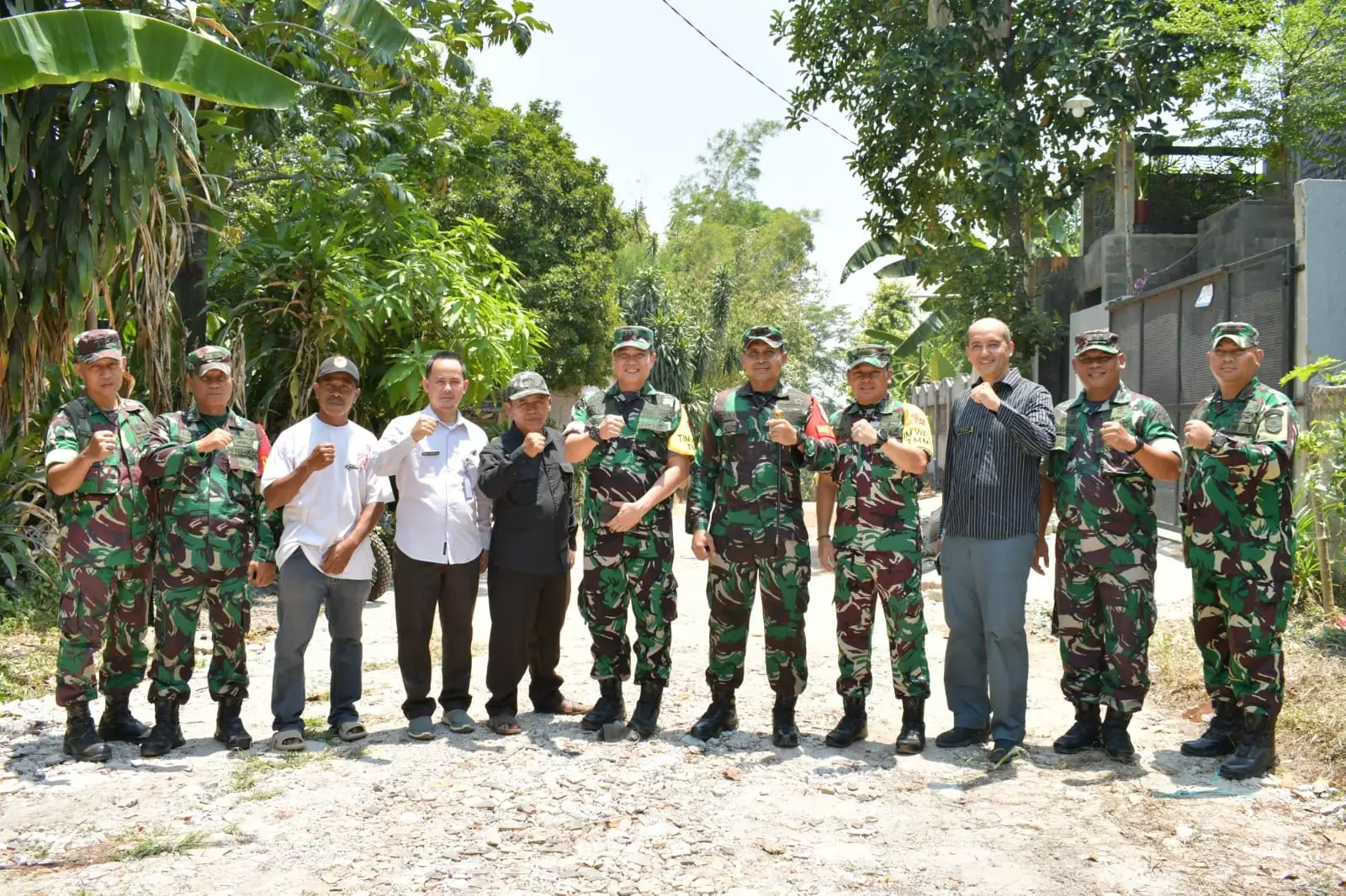 Puji Progres Kegiatan TMMD di Depok, Tim Wasev Mabes TNI AD: Sangat Luar Biasa