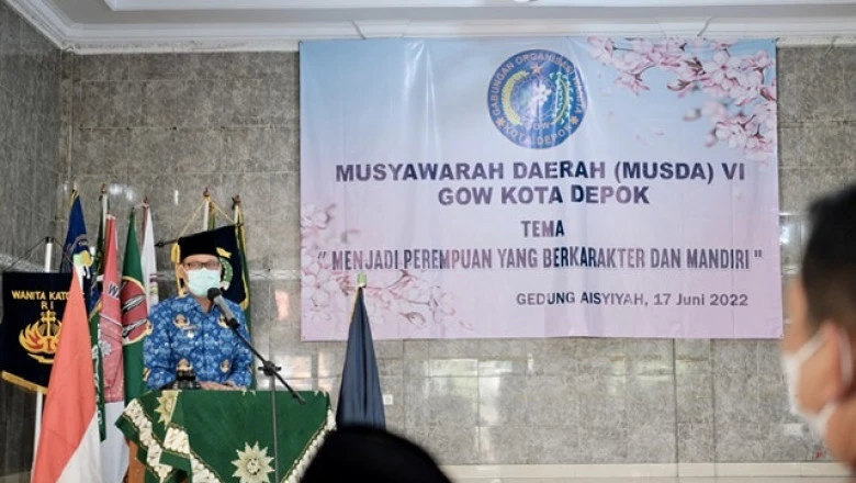 Wakil Wali Kota Hadiri Musda IV GOW di Beji Timur