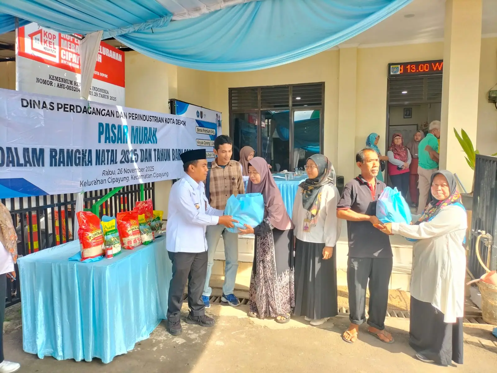 Pasar Murah Nataru di Cipayung Hadirkan Manfaat Besar bagi Warga