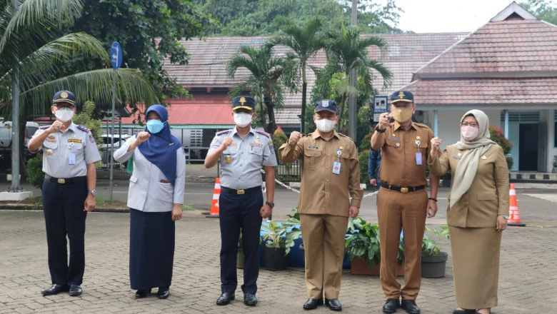 Sertijab Kepala Dishub, Sekda Depok Sampaikan Tiga Poin Penting