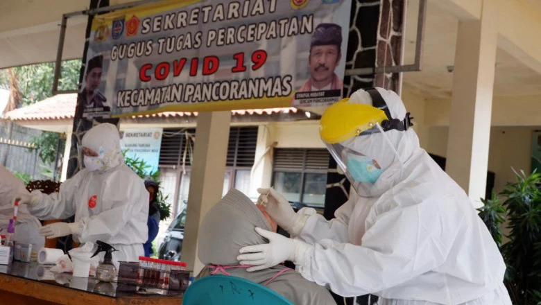 Kontak dengan Pasien Covid-19, 30 Warga Panmas Jalani Tes Swab 