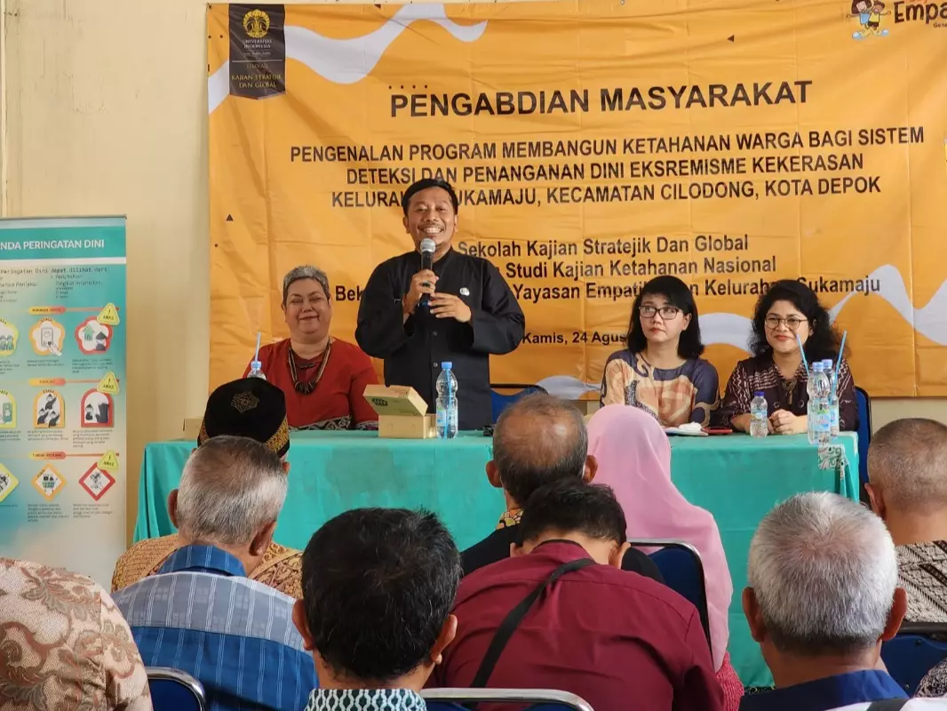 SKSG UI dan Yayasan Empatiku Kolaborasi Bangun Ketahanan Warga dari Ekstremisme Kekerasan
