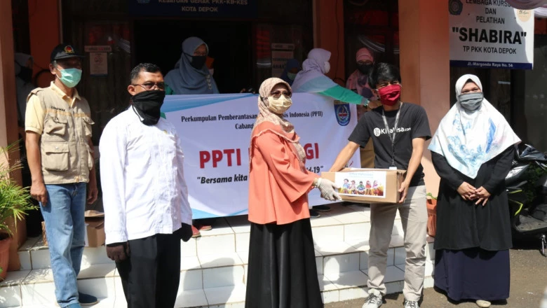 PPTI Depok Segera Salurkan Bantuan dari Kitabisa ke Kader dan Pasien TB