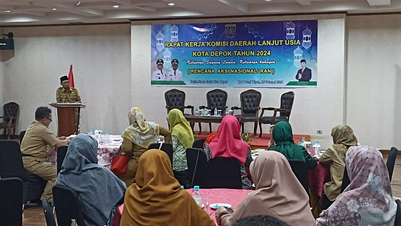 Bangun Depok Bersama, Bang Imam Ajak Lansia Gabung Organisasi