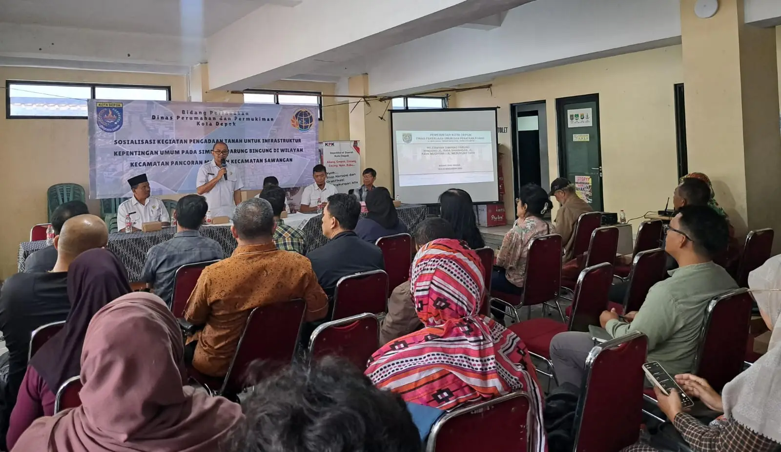 Disrumkim Paparkan Rencana Pelebaran Simpang Parung Bingung