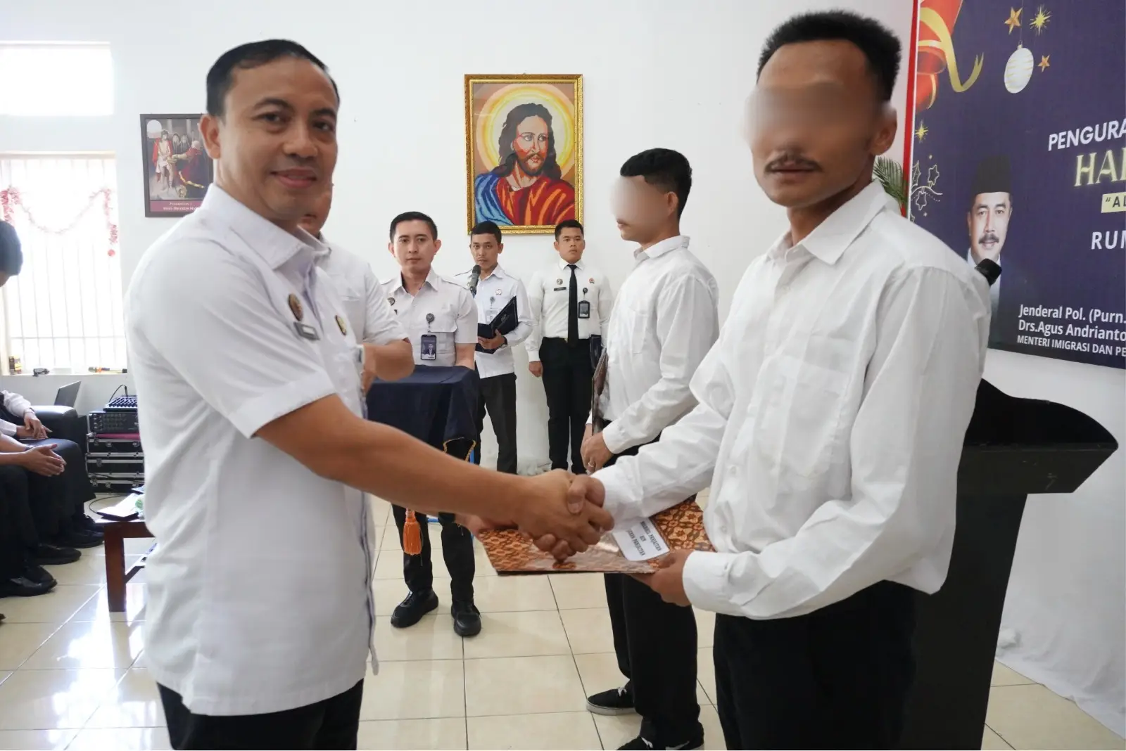 28 Warga Binaan Rutan Kelas 1 Depok Dapat Remisi Natal