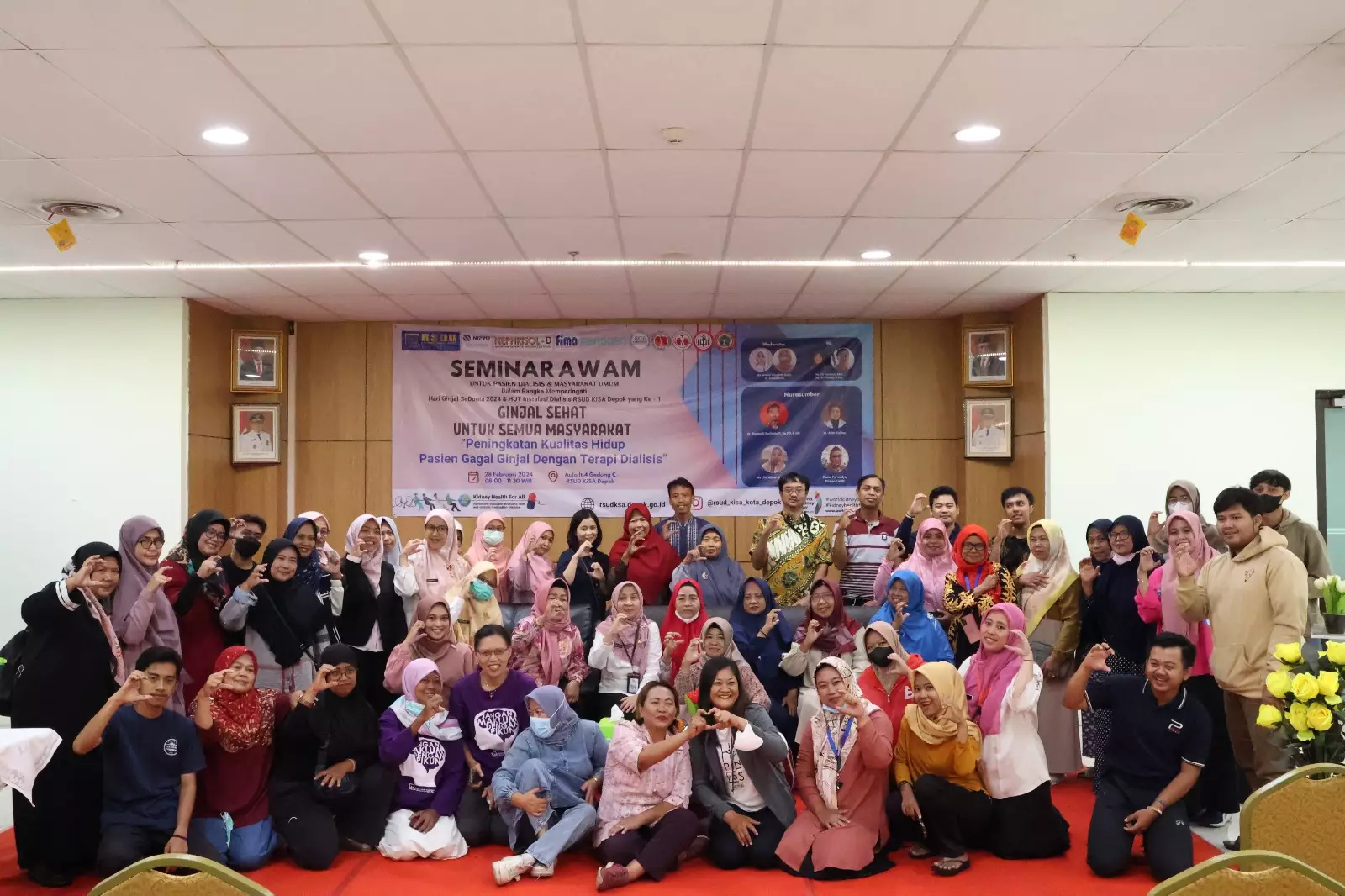 Perbaiki Kualitas Hidup Pasien Gagal Ginjal, RSUD KiSA Gelar Seminar