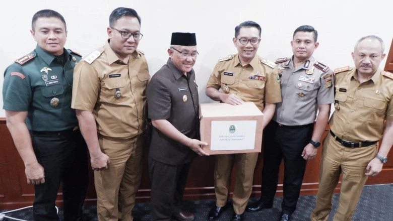 Depok Dapat Bantuan 10 Ribu Masker dari Pemprov Jabar