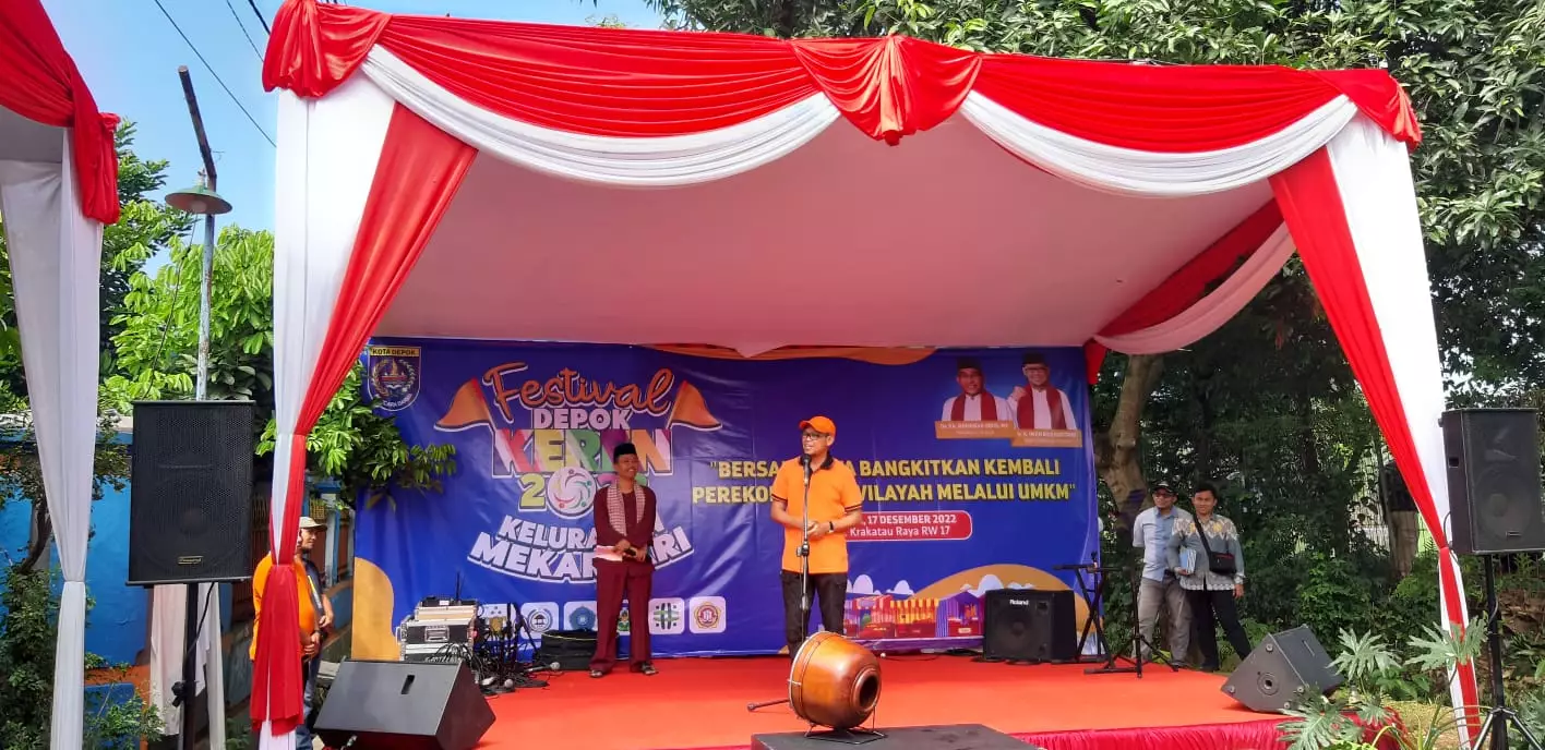 Apresiasi Festival Depok Keren di Mekarsari, Bang Imam: Bisa Angkat Perekonomian Warga