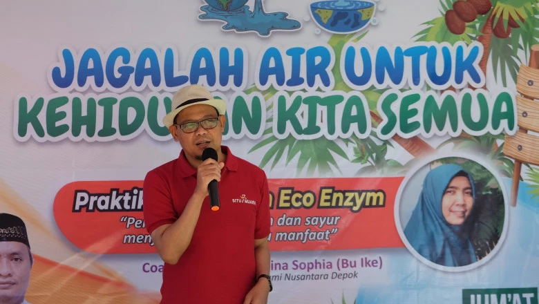 Wakil Wali Kota Hadiri Pembuatan Eco Enzyme di Taman Merdeka