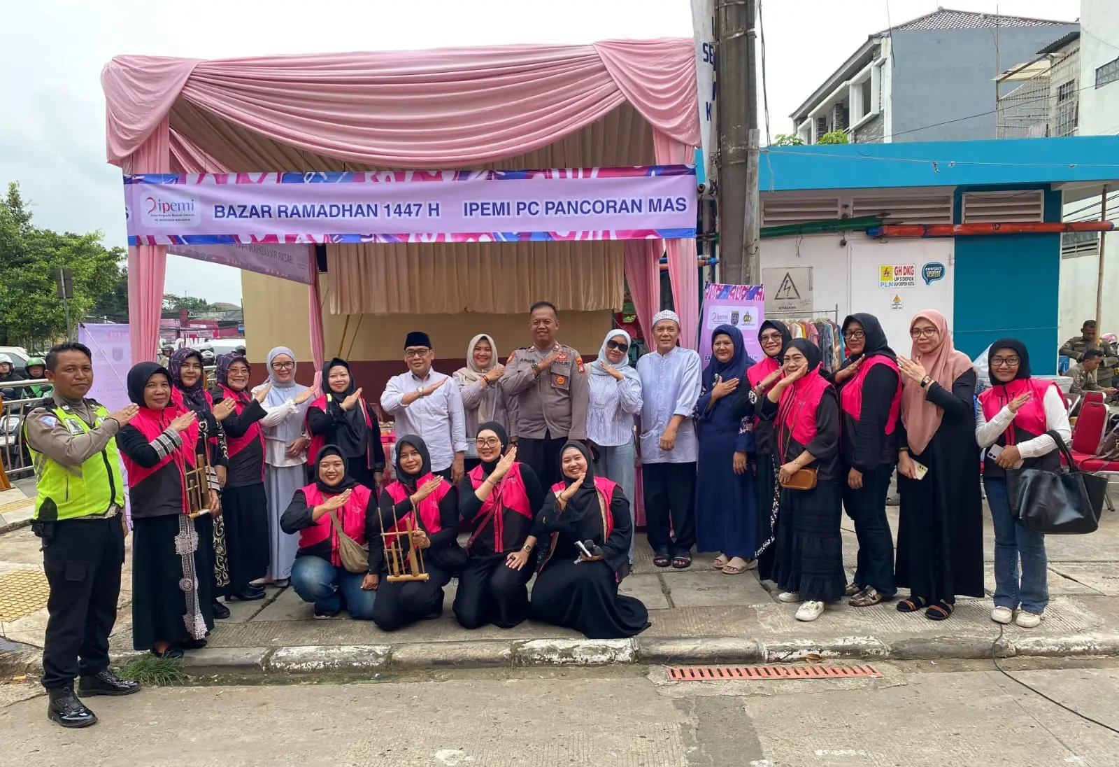 IPEMI Pancoran Mas Gelar Bazar Ramadan 1447 H, Dorong UMKM Naik Kelas