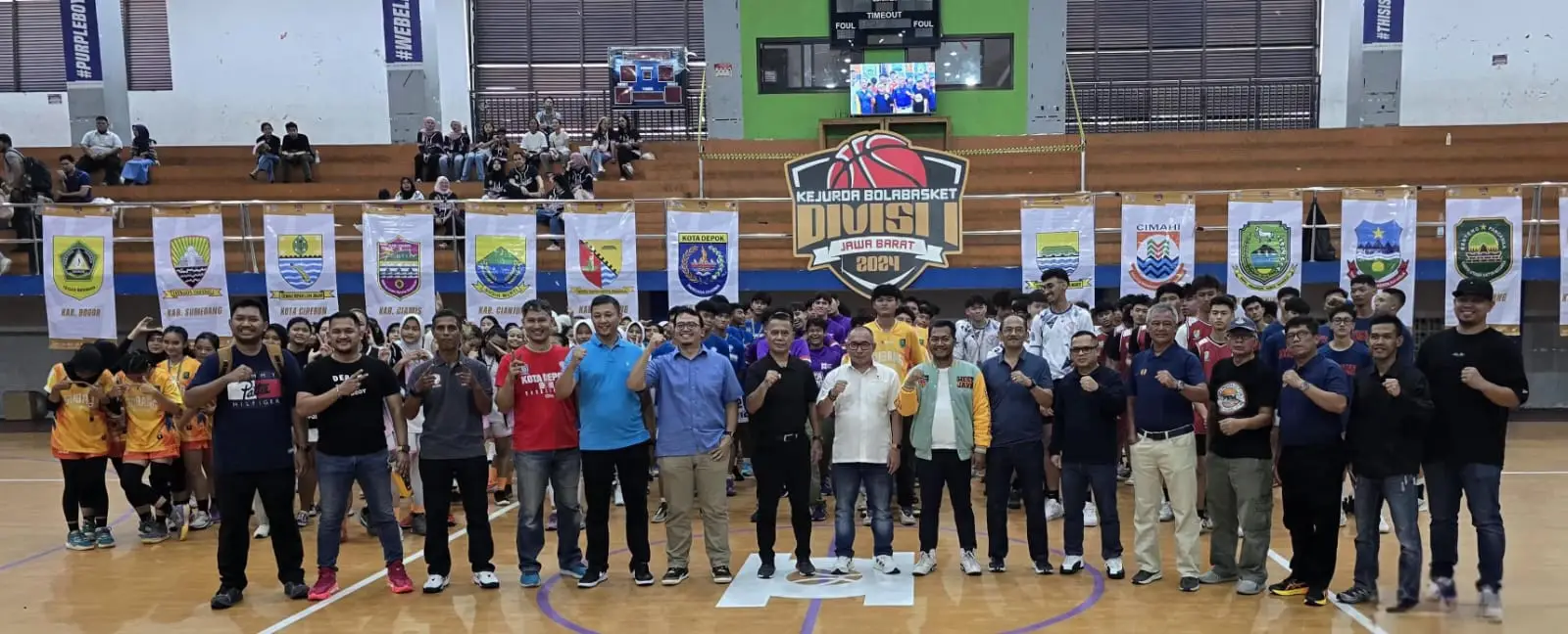 Depok Jadi Tuan Rumah Kejurda Bola Basket Divisi 1 Jabar, Pertemukan 28 Tim Terbaik