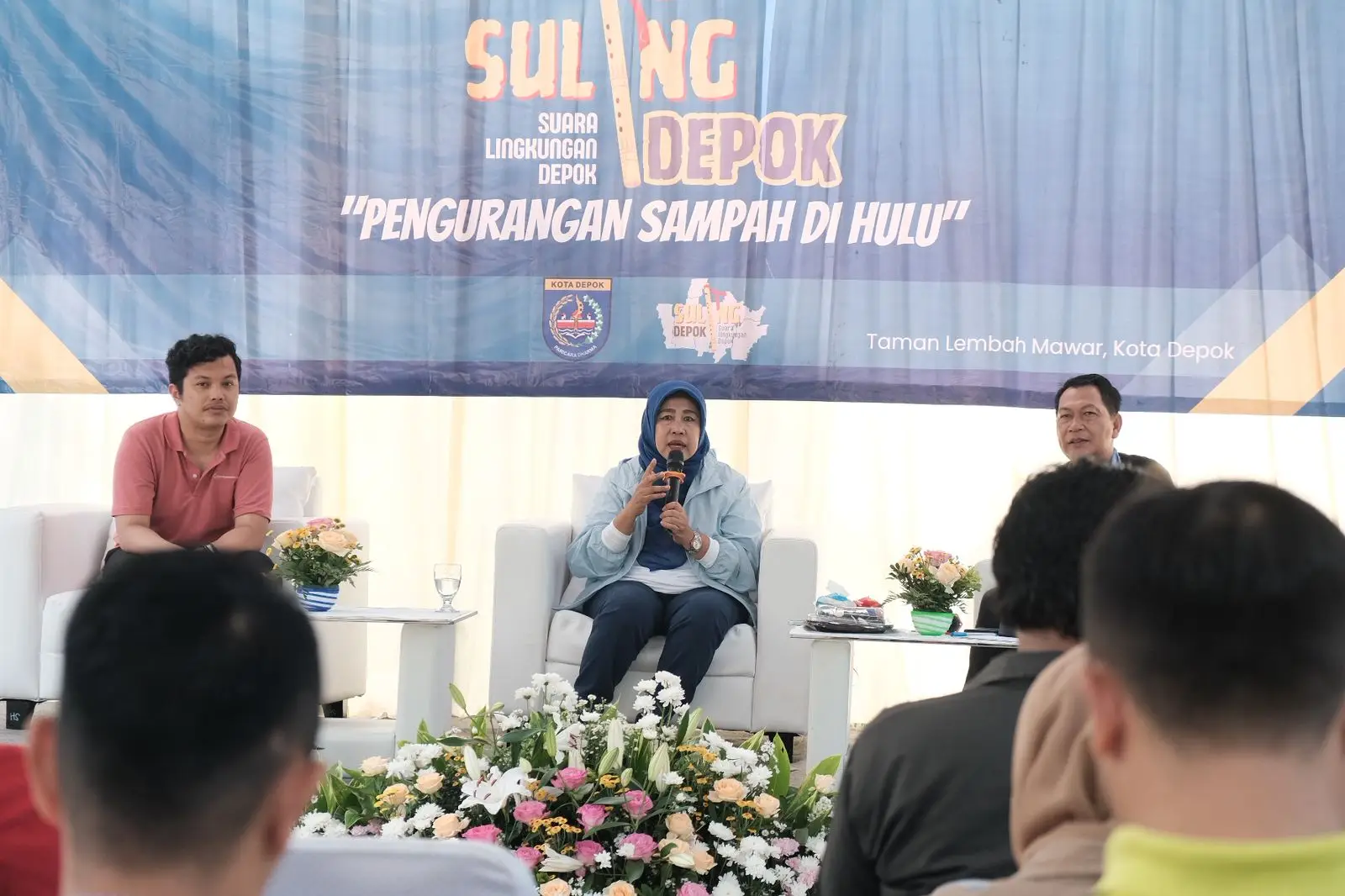 Nina Suzana Dorong RT-RW dan LPM Terlibat Aktif Tangani Sampah Lingkungan
