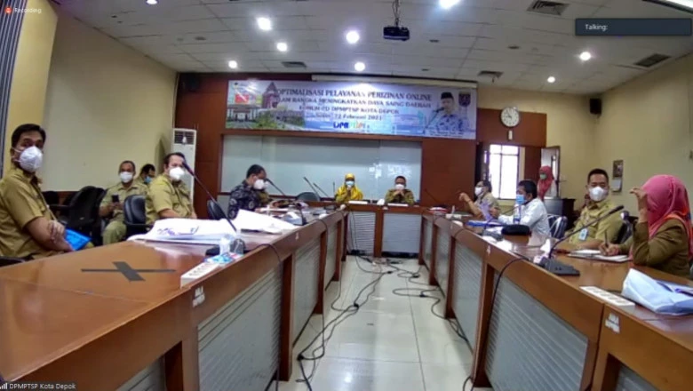 Forum Rencana Kerja DPMPTSP Kota Depok Tahun 2022