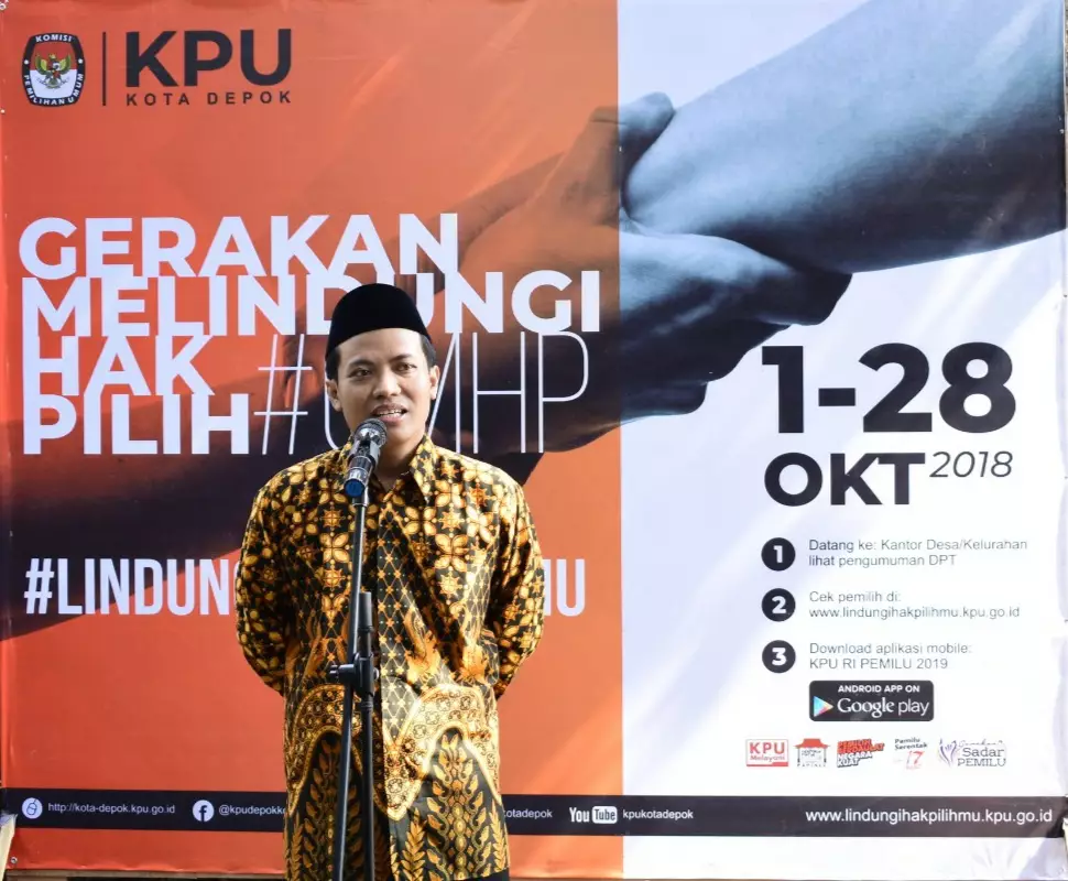KPU Depok Tetapkan DPS Pemilu 2024 Sebanyak 1.402.915 Pemilih