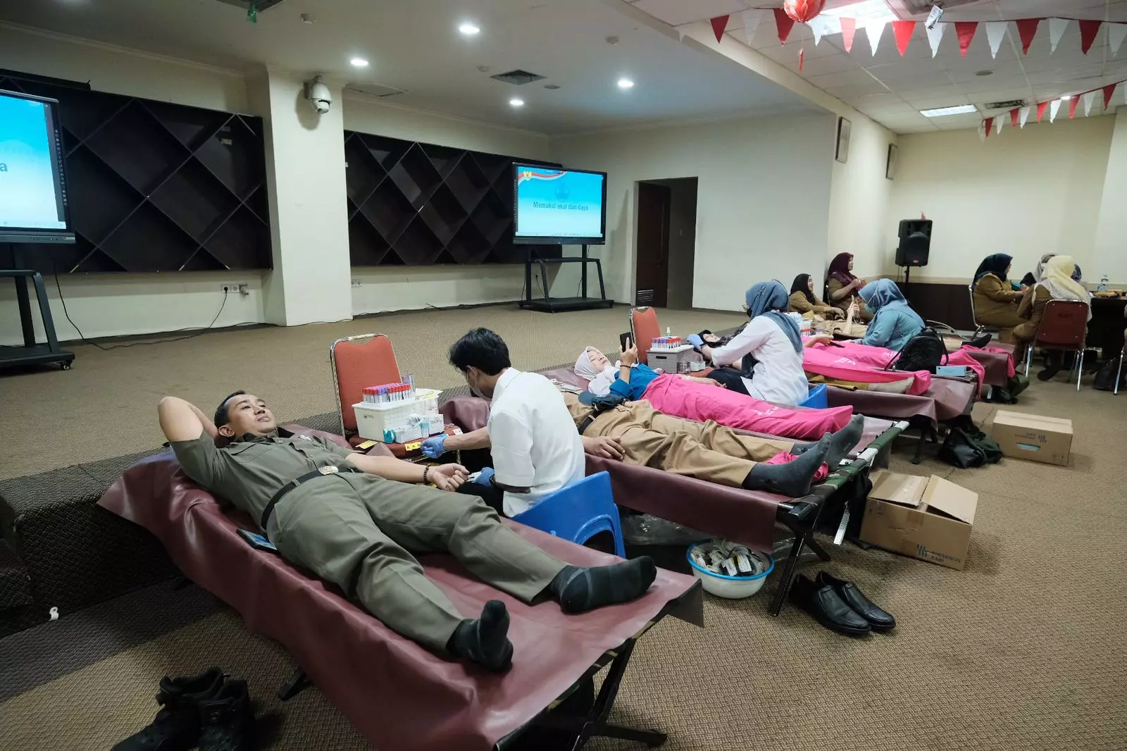 Sambut Hari Jadi ke-53, KORPRI Depok Gelar Donor Darah