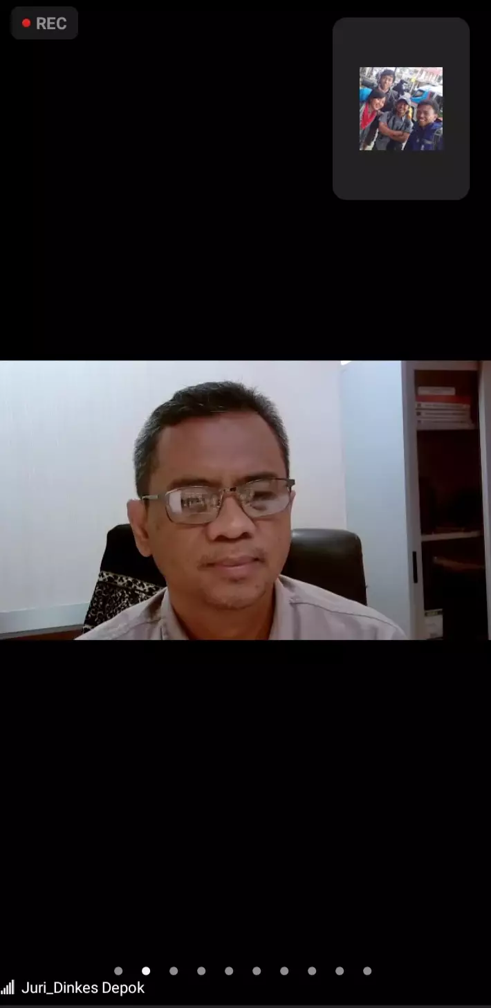 Dinkes Depok Bersama Loka POM Kabupaten Bogor Gelar Bincang Sehat