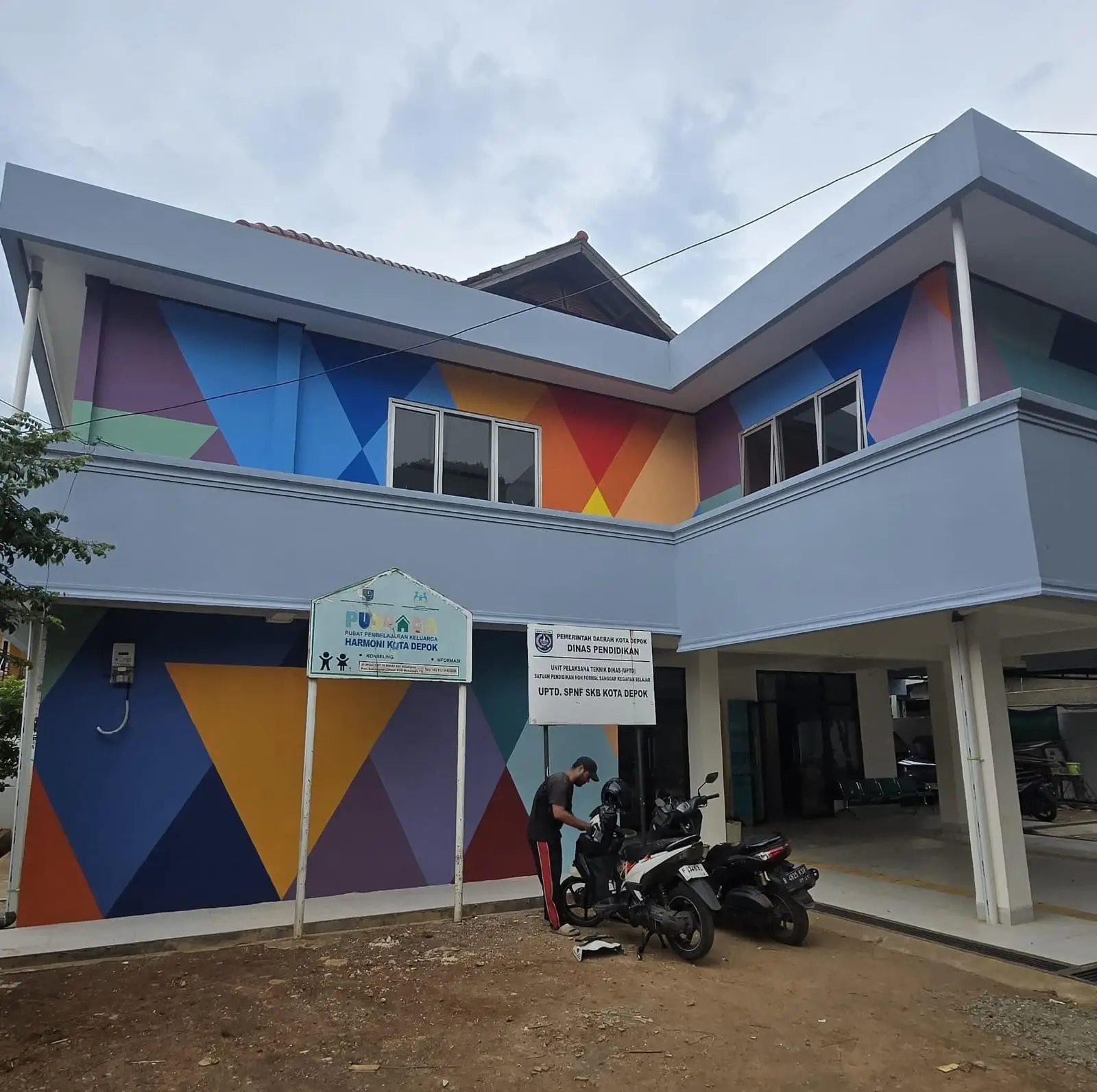 Rehabilitasi Gedung Puspaga Harmoni Rampung, Pekerjaan Sesuai Target