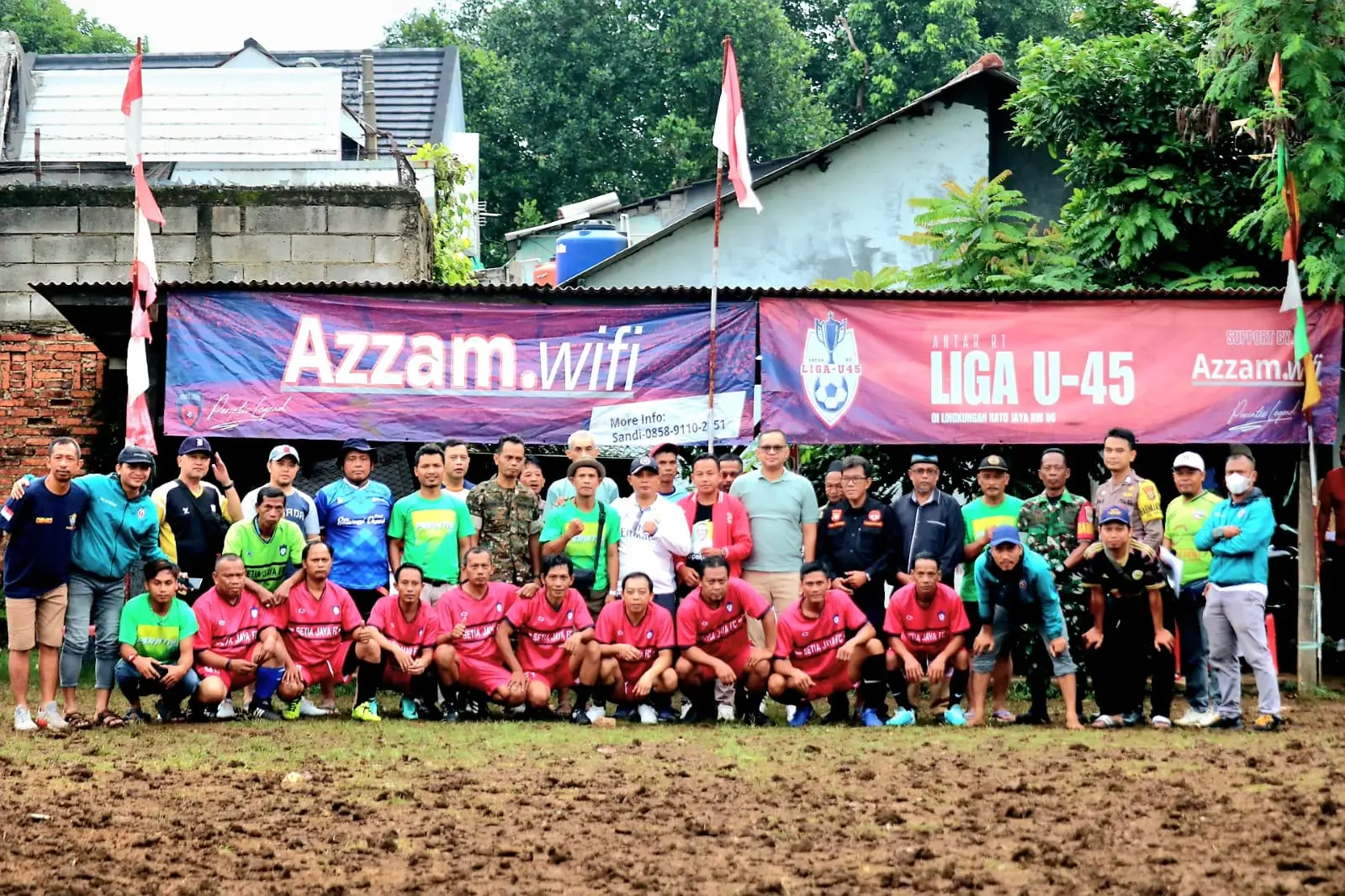 Turnamen U-13 dan U-40 RW 006 Ratujaya, Ajang Silaturahmi Lewat Sepak Bola