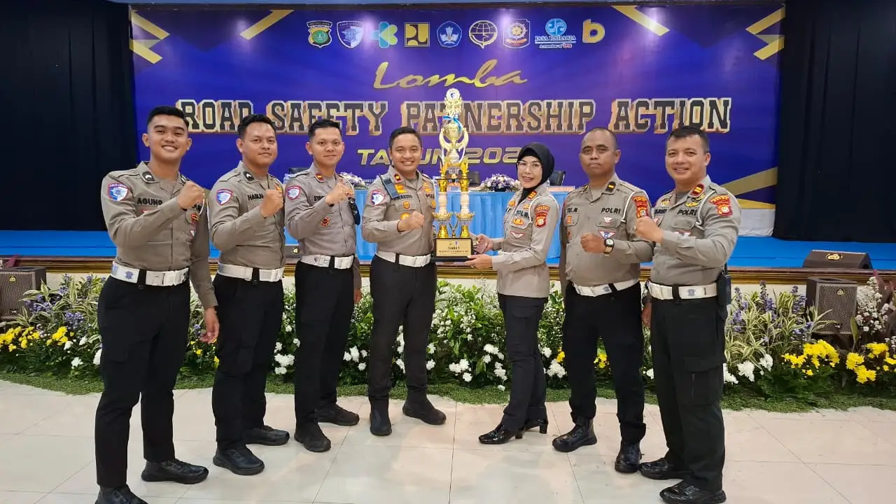 Satlantas Polres Metro Depok Pertahankan 3 Besar Lomba RSPA