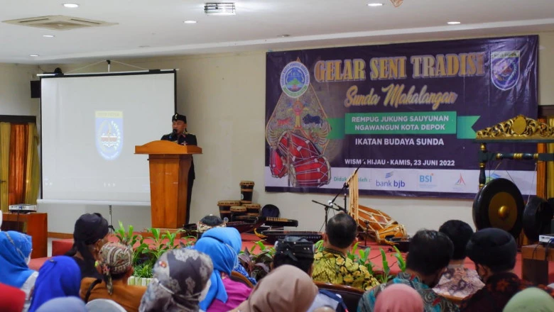 Hadiri Gelar Seni Tradisi Sunda Makalangan, Mohammad Idris: Kota Depok Memiliki Keanekaragaman