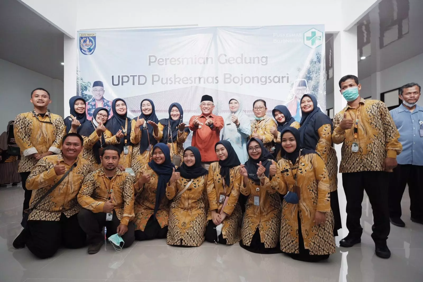 Puskesmas Bojongsari Miliki Gedung Baru, Wali Kota Depok Minta Tingkatkan Kinerja