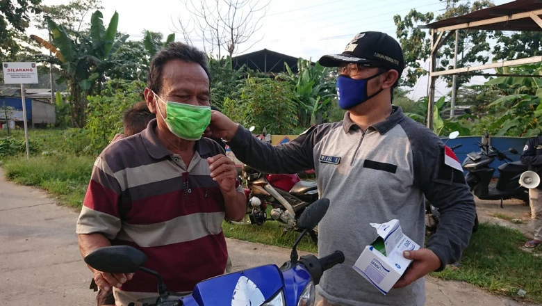 Upaya Kelurahan Pontir Tekan Risiko Penyebaran Covid-19