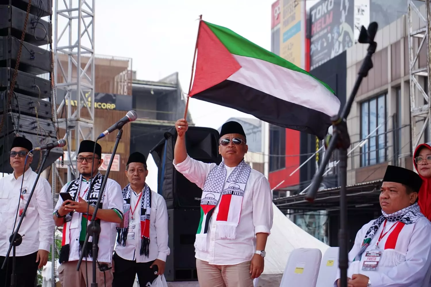 Bang SS Sebut Warga Depok Miliki Rasa Kepedulian yang Tinggi kepada Palestina